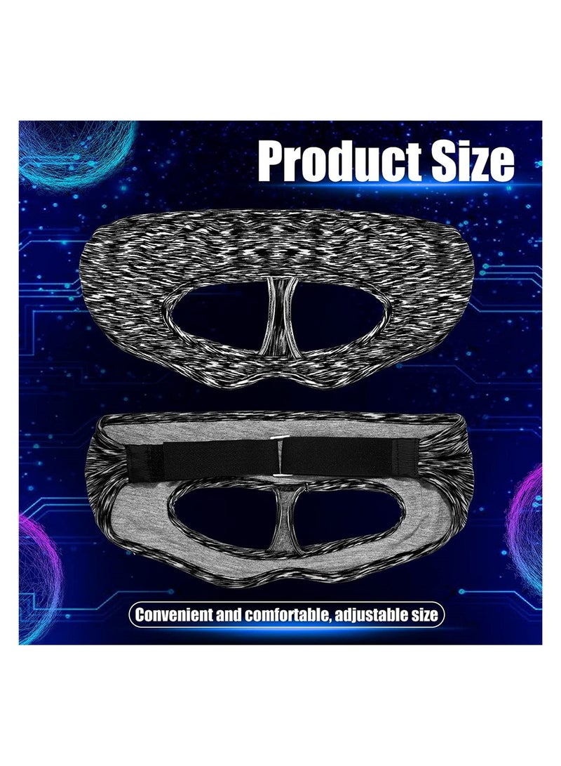 Luckam VR eye mask breathable elastic sweat absorbing belt household VR headset virtual reality 3 pieces - Image 4