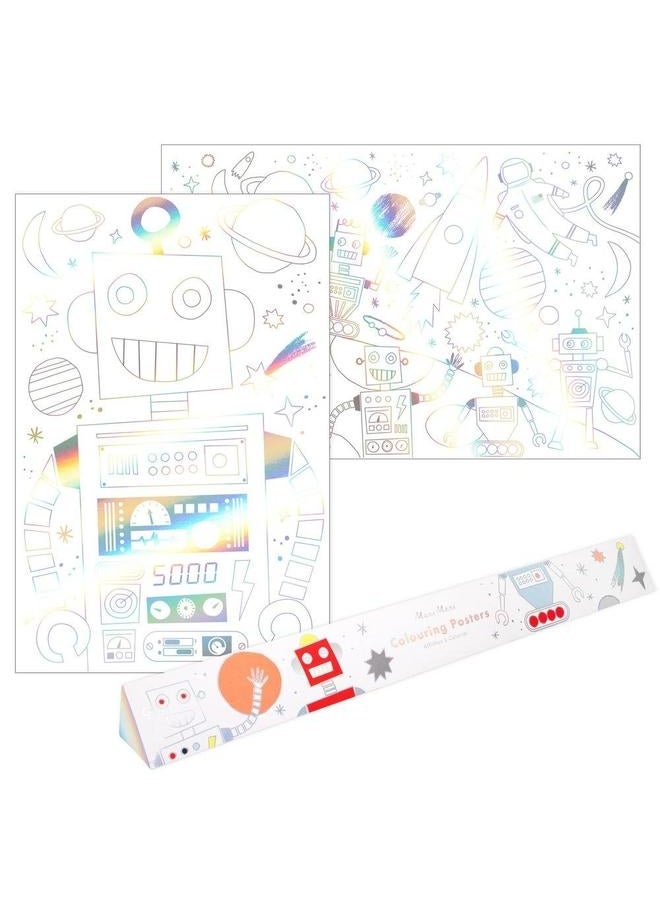 Meri Meri Space Colouring Posters