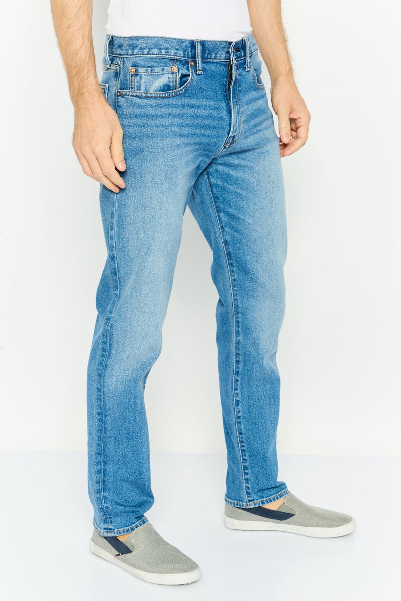 GAP Men Slim Fit Wash Stretchable Denim, Blue - Image 2