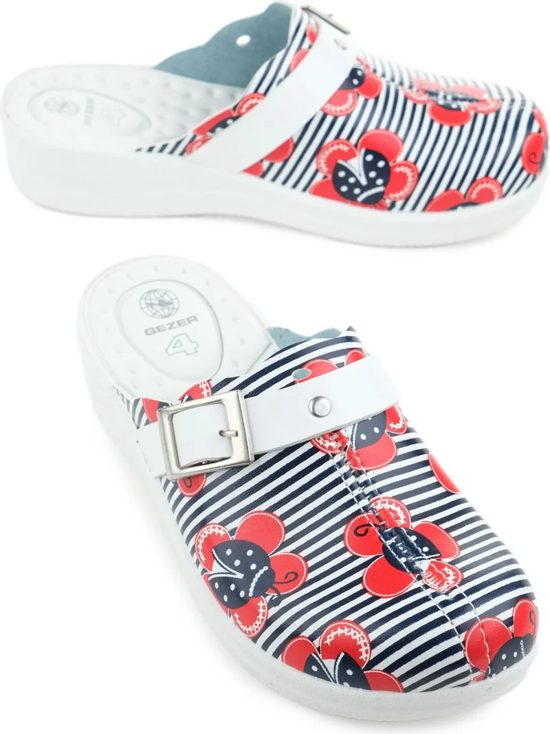 Gezer Four Seasons Women's Comfort Sole Sabo Slippers
