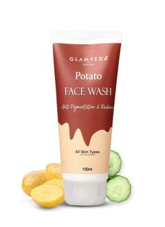 Glamveda Potato Anti Pigmentation Face Wash Reduces Hyperpigmentation & Clarifies Skin No Paraben Sls Silicone All Skin Types100Ml  - Image 2