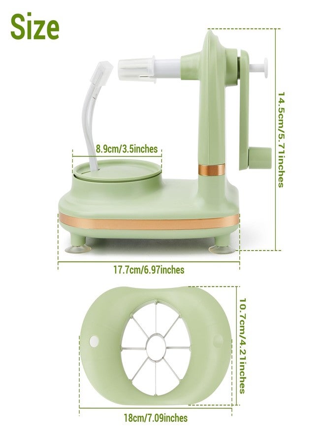 Dormercy Apple Peeler, 8 Wedges Apple Peeler Slicer Corer, Apple Slicer, Stainless Steel Blades - Image 2
