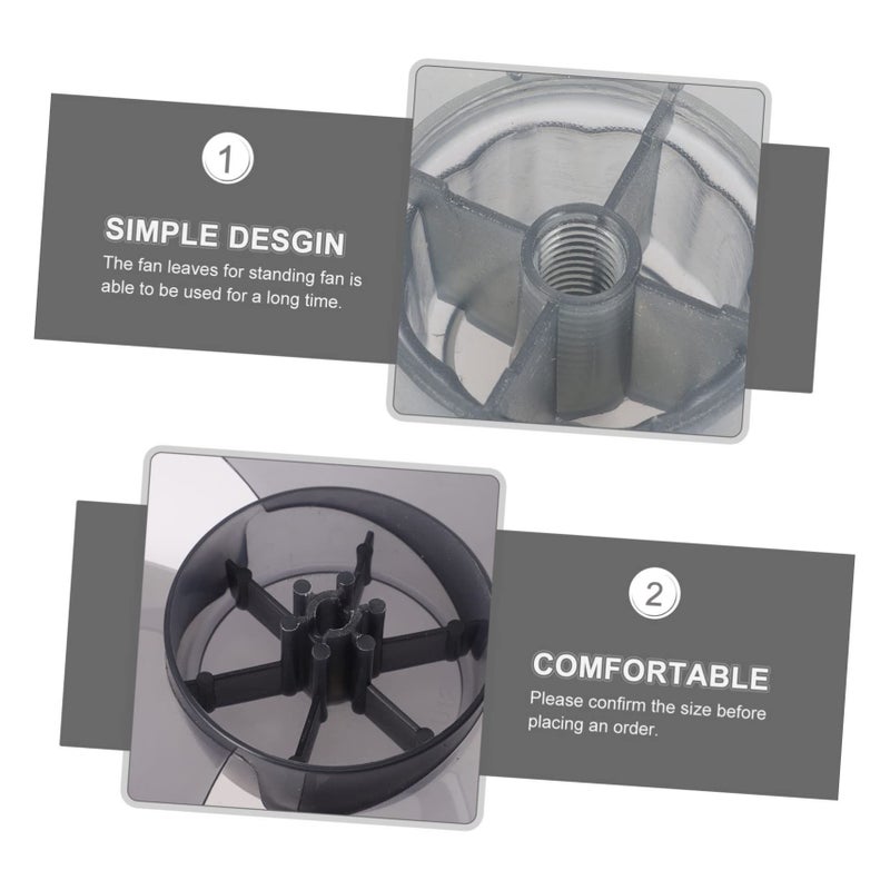 Yardwe Replacement Fan Blades Set Of 1 Plastic Pedestal Stand Silent Table Fan Parts - Image 3