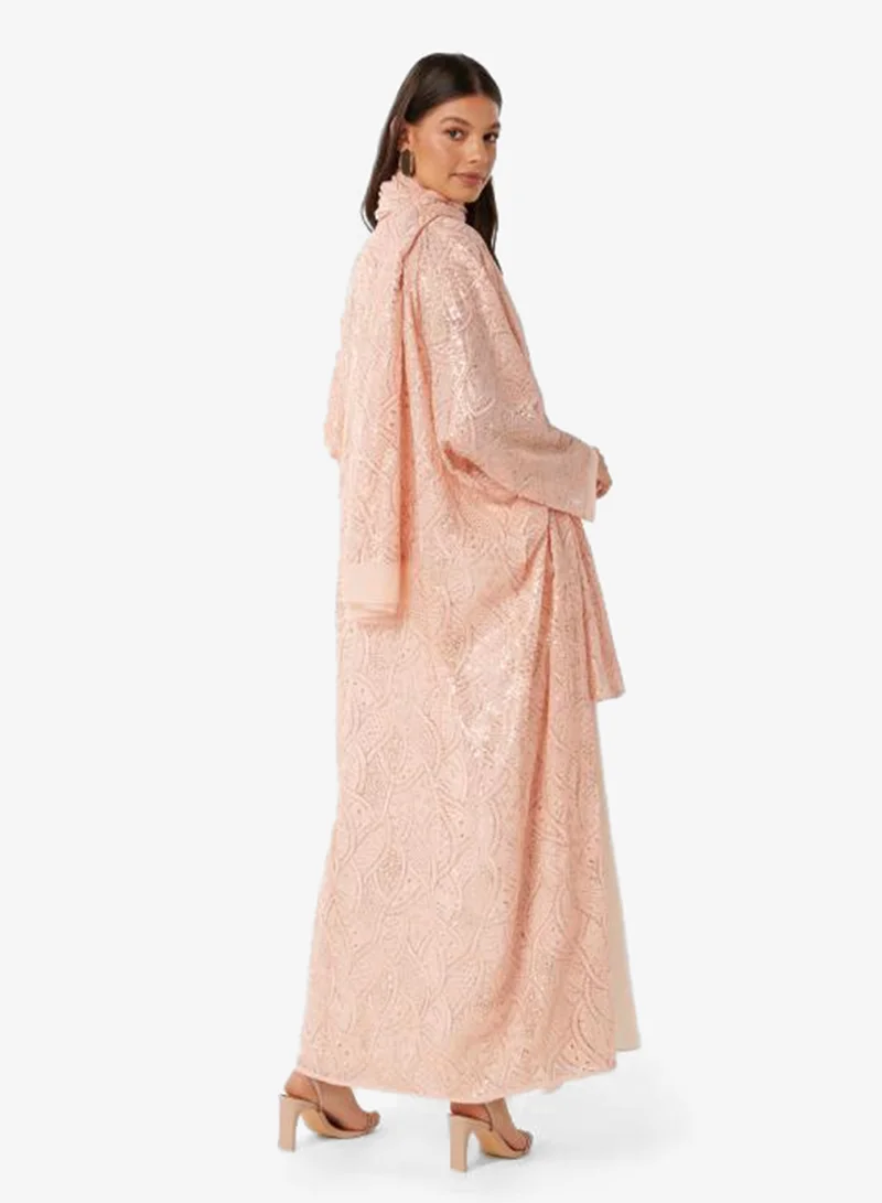 forever new Lani Embellished Kimono Maxi Dress