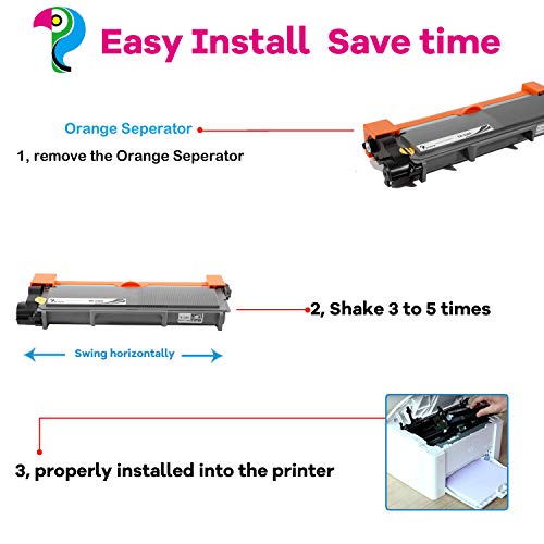 proffisy TN 2365 Toner Cartridge, Easy Refill TN2365 Cartridge Compatible with Brother HL-L2321D , L2361DN , L2366DW , L2320d , DCP-L2541DW , L2520D , MFC-L2701D , L2701DW (New -1pcs) - Image 5