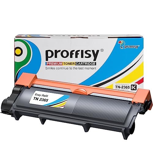 proffisy TN 2365 Toner Cartridge, Easy Refill TN2365 Cartridge Compatible with Brother HL-L2321D , L2361DN , L2366DW , L2320d , DCP-L2541DW , L2520D , MFC-L2701D , L2701DW (New -1pcs) - Image 1