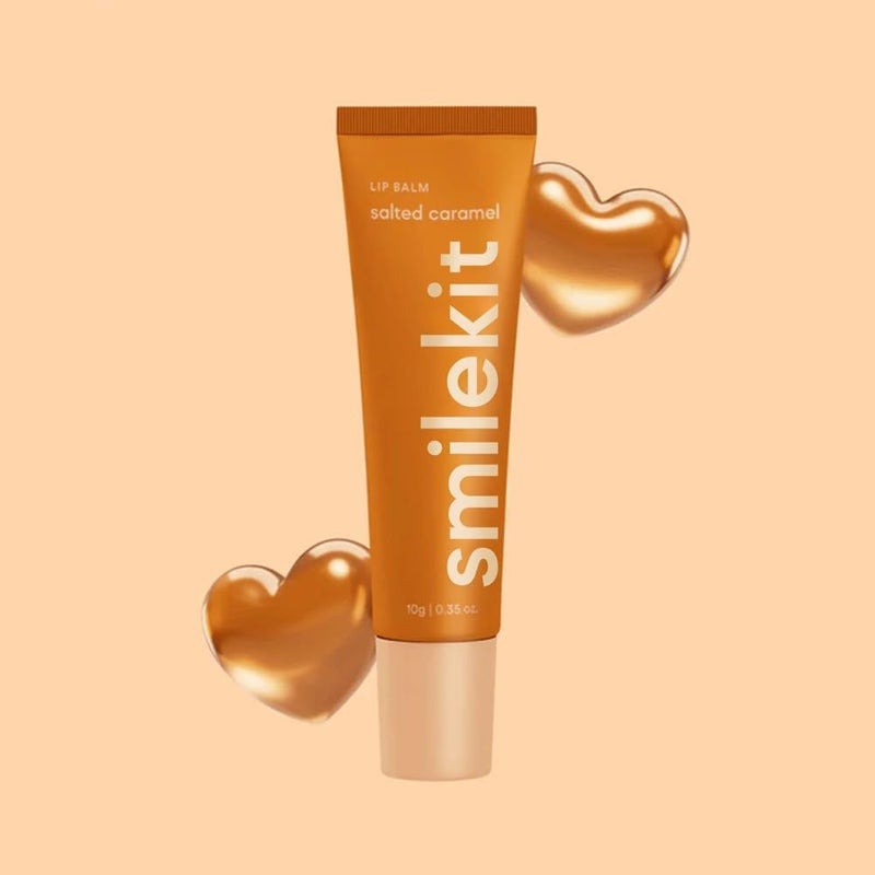 Flavoured Lip Balm 6 Insane Flavours Natural Gloss Beauty Zero Tint Flavoured Lip Balm with Natural Oils and Vitamins Travel Pack One Size Salted Caramel