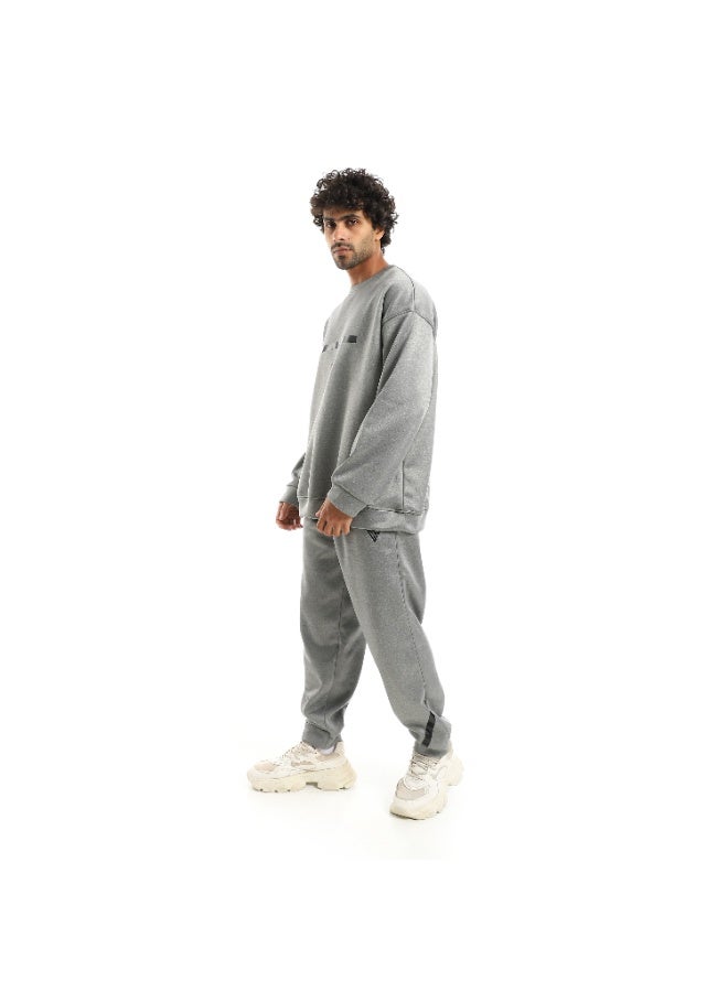 Caesar Men's winter sports tracksuit, velvet interior - Image 2