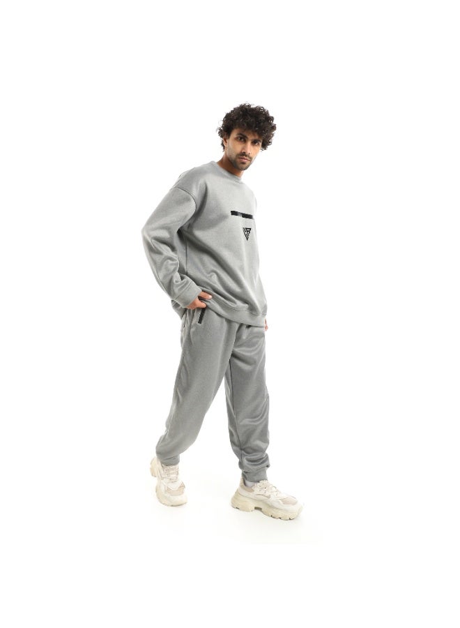 Caesar Men's winter sports tracksuit, velvet interior - Image 3