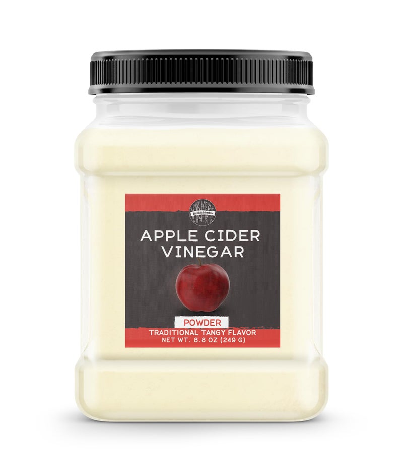 Birch & Meadow Apple Cider Vinegar Powder, Cooking & Baking, Dry Vinegar, Tangy Flavor (8.8 Ounce) - Image 1