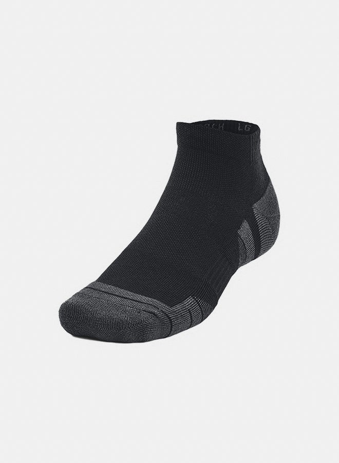 UNDER ARMOUR Unisex UA Performance Tech 3-Pack Low Cut Socks  - Image 1