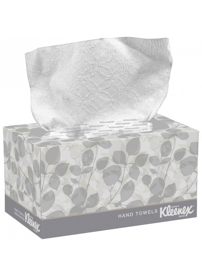 Kimberly-Clark KLEENEX Pop-Up Box Hand Towels, Paper, 9 x 10-1/2, 120/pack - Image 1