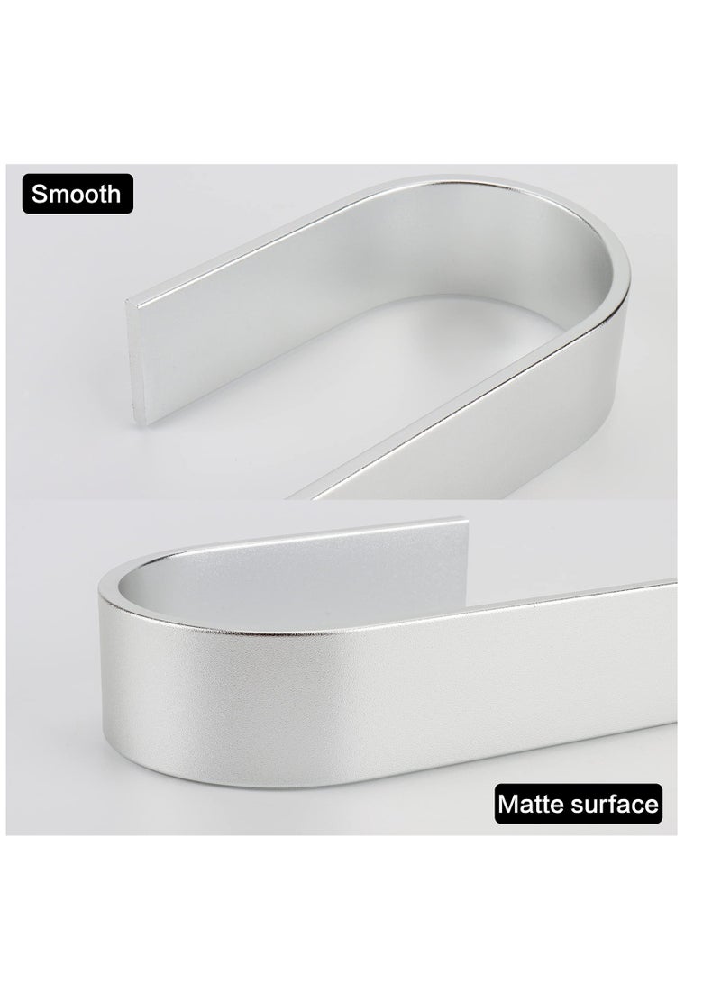 Towel Rail, Stainless Steel Bath Towel Bar, No Drilling Self Adhesive Towel Holder, Bathroom Towel Rack Towel Ring SUS-304 Hand Towel Ring for Kitchen Living Bedroom (15.7/ 40 cm)  - Image 2