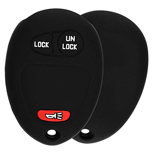 KeylessOption KeyGuardz Keyless Entry Remote Car Key Fob Shell Cover Rubber Case for Hummer H3 Colorado Canyon L2C0007T - Image 2