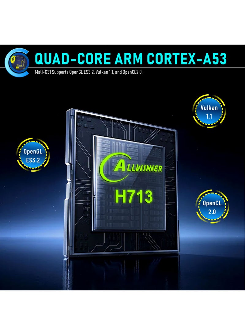 YT HY300Ultra Smart Mini Projector with WiFi 6 and Bluetooth 5.4, 4K Support Full HD,5W Soundbase Speaker, 180° Rotation, Compatible with TV Stick Smartphone HDMI - Image 4