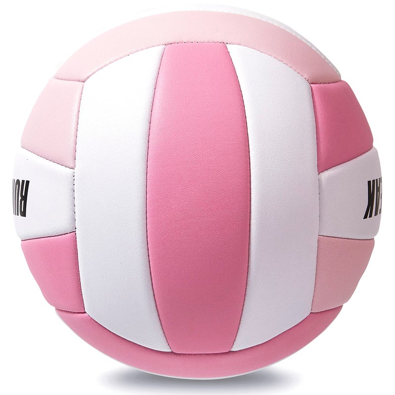 Soft Pink Volleyball Ball Gifts for Teen Girls Kids Youth Team Beginners Durable Volleyballs for Outdoor Indoor Beach Pool Water Play Official Size 5 Training Practice Volley Ball - Image 3