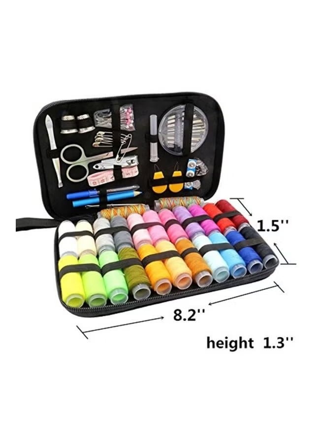 Premium Sewing Supplies Mini Sew Kit Black 21x15x4centimeter - Image 2