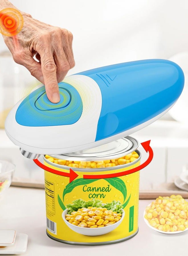 Befumly Electric Can Opener for Seniors Arthritis: Battery Operated, Hands free, Cordless, One Touch, Easy to Clean - Automatic Can Opener Smooth Edge with Powerful Motor for Kitchen by Befumly - Image 1