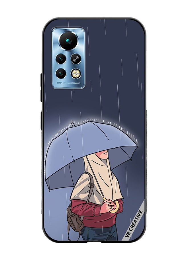 VR CREATIVE Protective Case Cover For Infinix Note 11 Pro Rainy Days Design Multicolour - Image 1