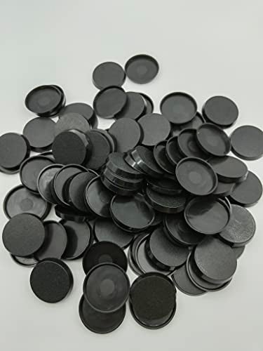 War Base West Lot of 100 32mm Round Bases for Warhammer 40k + AoS Games Workshop Wargame Bitz - Image 2