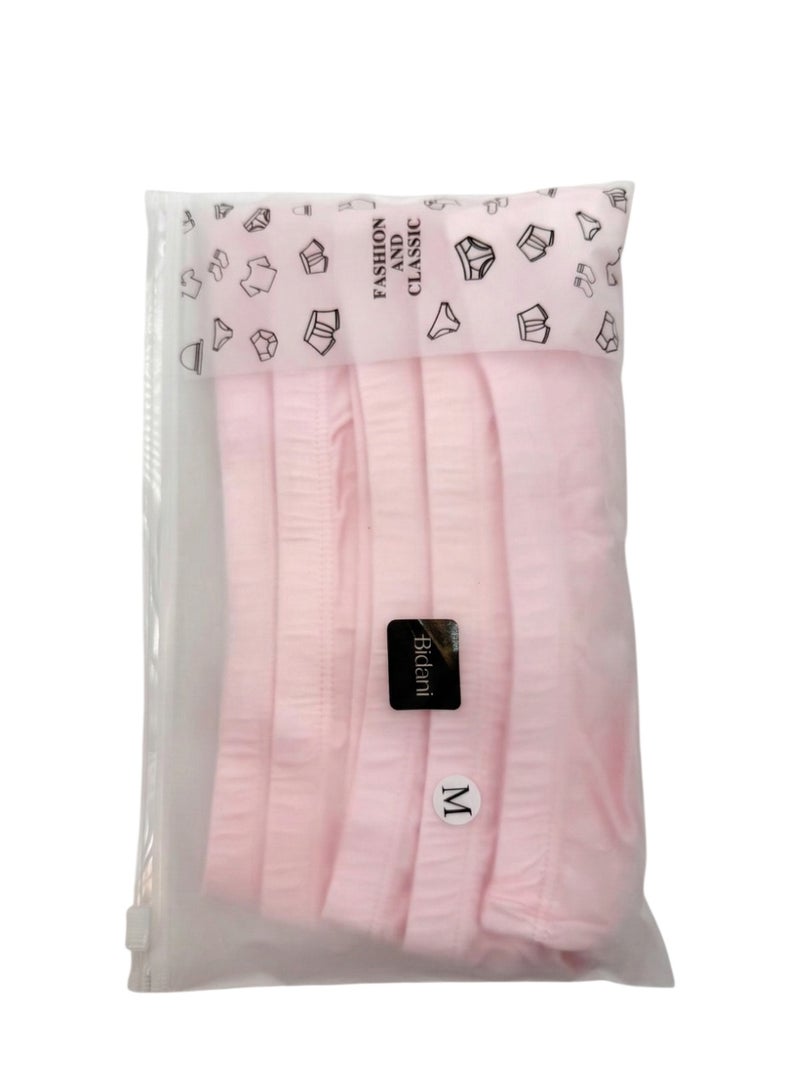 بيداني Essential Everyday Comfort Panties – 5 Packs Pink - Image 5