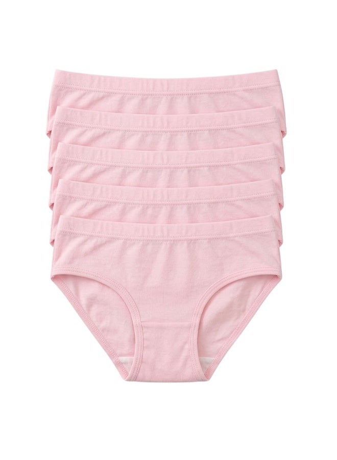 Bidani Essential Everyday Comfort Panties – 5 Packs Pink - Image 1