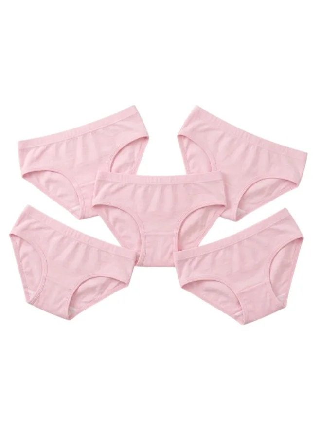 بيداني Essential Everyday Comfort Panties – 5 Packs Pink