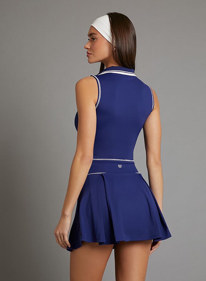 FOREVER 21 Active Two-Tone Split-Neck Crop Top - Image 4