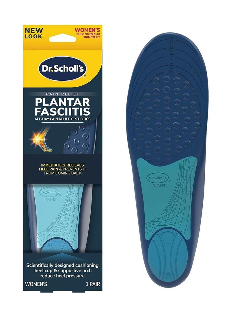 Dr. Scholl's - Dr. Scholl’s Orthotics for  Plantar Fasciitis-Women's - Image 1