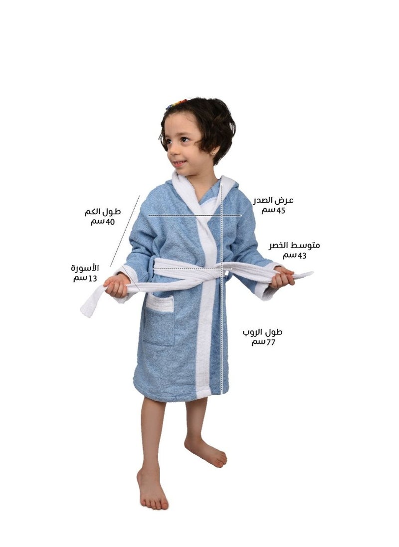 Banotex - Children's hooded bathrobe multi sizes - Image 1