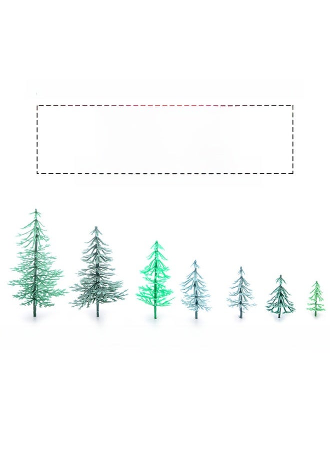 Outdoor Landscape Scenery Model Materials Sandbox Modeling Trees Trunks Pine Trees Tn For Architectural Model Making-Color:TN60 (10 Trees) 