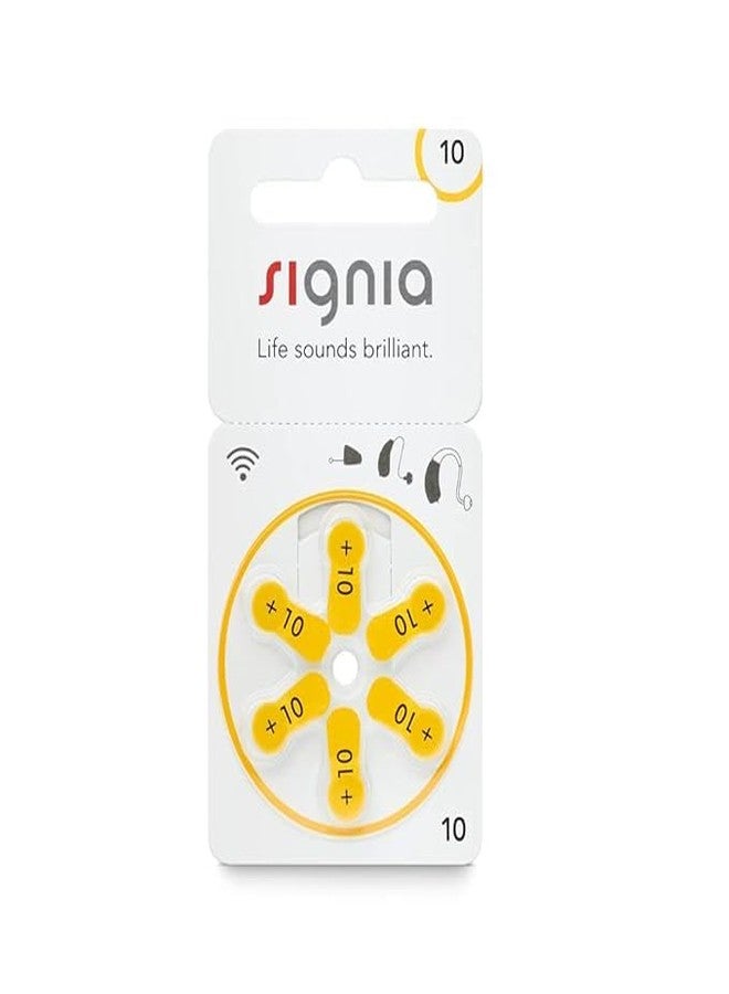 Signia Hearing Aid Batteries- Size 10- Hear.com (Pack of 54) 9 Strips - Image 2
