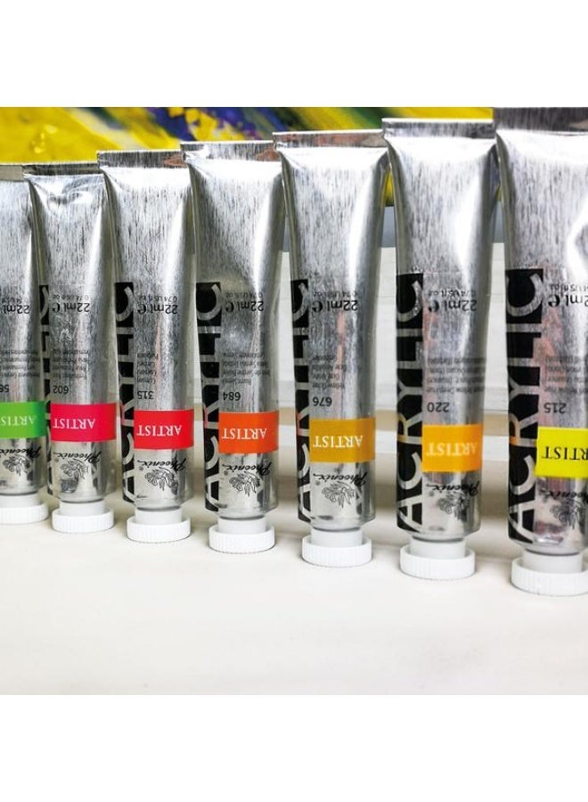 Phoenix - 10-Color Acrylic Paint Tubes - Image 3