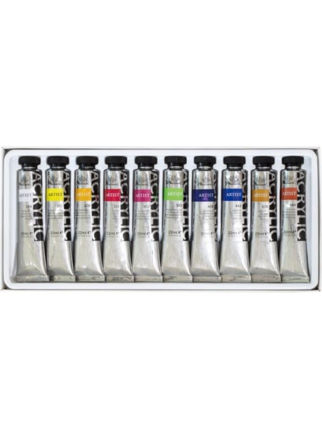 Phoenix - 10-Color Acrylic Paint Tubes - Image 2
