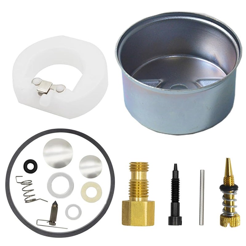 Uiuilz 632347 Carburetor Rebuild Float kit for Tecumseh 631951 632019a 631700 Float Bowl Carb Rebuild for Coleman Generator Snowblower 6HP 8HP 10HP HM100 HSMK80 Engine - Image 1
