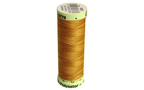 Gutermann خيط غوتيرمان للتطريز الثقيل 33 ياردة - ذهبي - Image 5