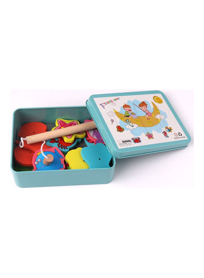 Magnetic Wooden Baby Fishing Toy with Storage Box - Image 4