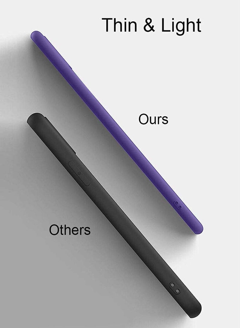 Wtech Oppo A6 Pro 5G / Oppo F31 5G 2025 Hybrid TPU Silicone with Raised Camera Slim Armour Case Cover (MCAPSA) - Clear/Eggplant Purple - Image 5