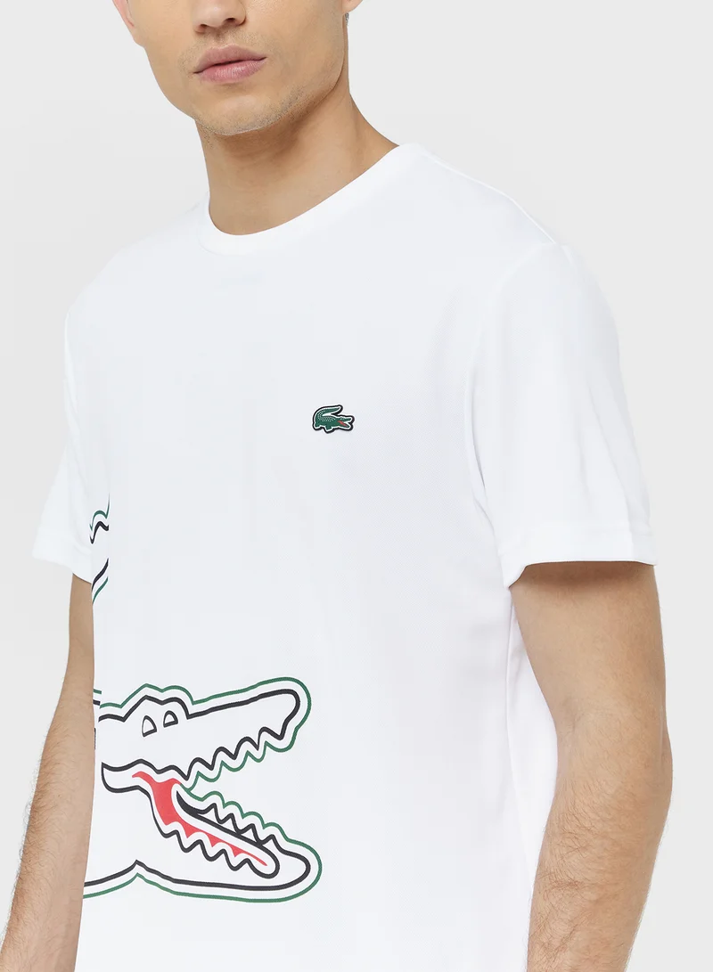 LACOSTE Regular Fit Lightweight Crew Neck T-Shirt