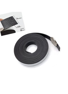 NIBEMINENT Magnetic Tape with Adhesive 2.5cm×3m×1.5mm, Magnet Tape Roll with Strong Self  Adhesive Backing for DIY，Art Projects, whiteboards and Fridge Organization，Office Supply  - Image 1