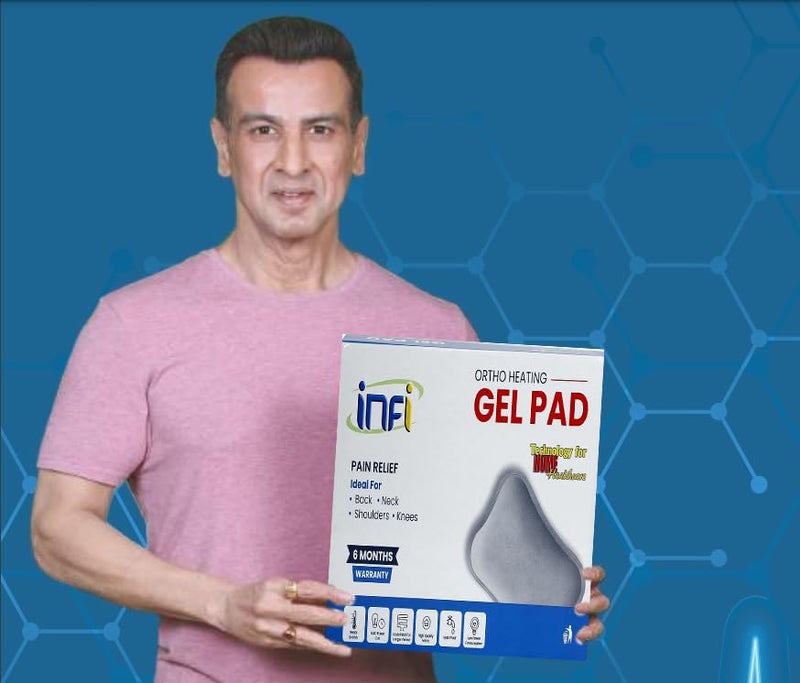 INFI Heating Pad, Hot Water Bags for Pain Relief, Heating Bag, Heat Pouch Hot Water Bottle Bag, Electric Gel Pad, Gel Pouch for Pain Relief - Image 3