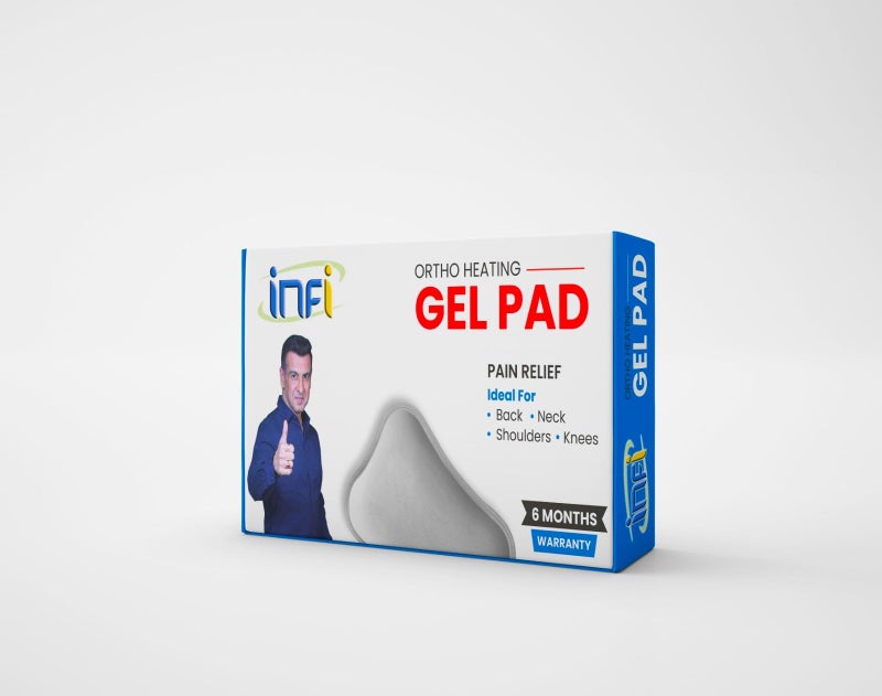 INFI Heating Pad, Hot Water Bags for Pain Relief, Heating Bag, Heat Pouch Hot Water Bottle Bag, Electric Gel Pad, Gel Pouch for Pain Relief - Image 1