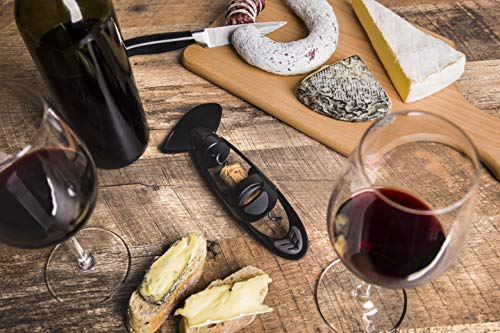 Vacu Vin Twister Corkscrew – Easy-Turn Wine Opener with Comfortable Grip – Removes Corks Smoothly in One Motion – Manual Corkscrew for Natural & Synthetic Corks – Durable & Ergonomic Design - Image 2