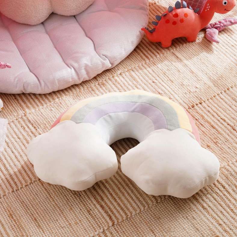 Pan Home Rainbow Shaped Cushion for Kids