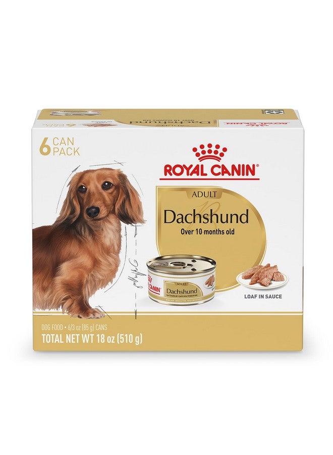 Royal Canin Dachshund Adult Breed Specific Wet Dog Food, 3 oz can (6-Pack) - Image 1