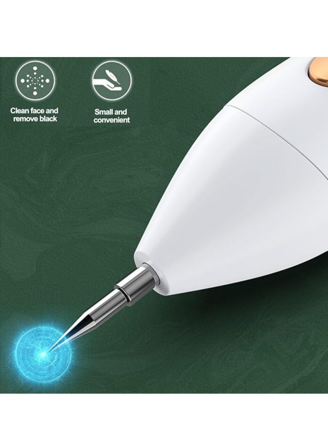 general Freckles Removal Pen, Skin Label Removal, Carry 9 Adjustable Gears, Painless Moles, Warts, Imperfections, Set, Women's Plasma Technology, LED Screen, Full Body White - Image 2