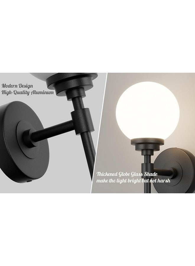 SINOMAN تصميم مصباح الجدار الحديث SINOMAN مع غطاء زجاجي، مصباح إضاءة كلاسيكي مثالي لغرفة النوم، غرفة المعيشة، الممرات، المدخل، المتحف (مع لمبة) - Image 4