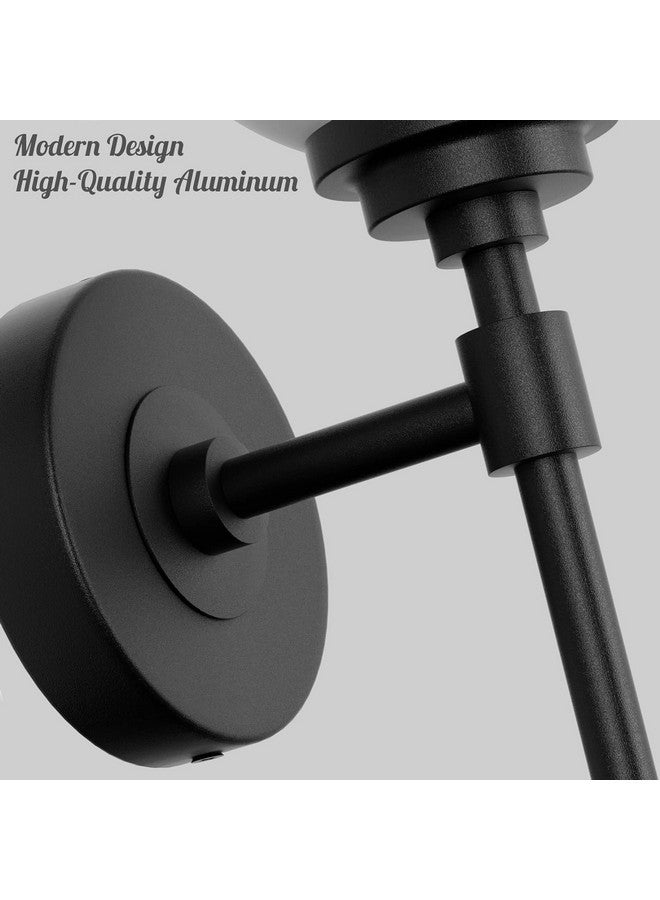 SINOMAN تصميم مصباح الجدار الحديث SINOMAN مع غطاء زجاجي، مصباح إضاءة كلاسيكي مثالي لغرفة النوم، غرفة المعيشة، الممرات، المدخل، المتحف (مع لمبة) - Image 3