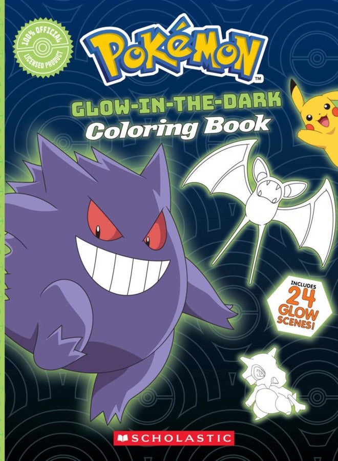 Pokémon Glow-In-The-Dark Coloring Book