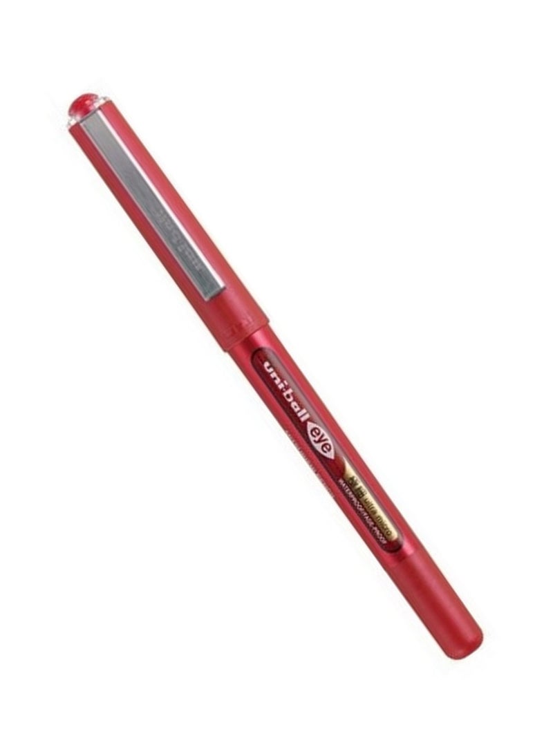 Uniball 12-Piece Eye Ultra Micro Roller Pen 0.38mm Tip Red Ink  - Image 2